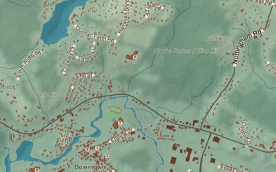 Beautifully Detailed Map of Raymond, New Hampshire