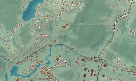 Beautifully Detailed Map of Raymond, New Hampshire