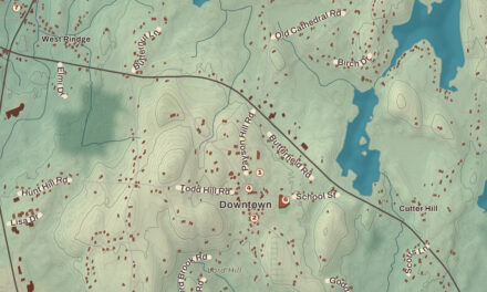 Beautifully Detailed Map of Rindge, New Hampshire
