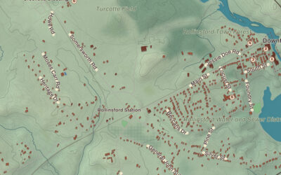 Beautifully Detailed Map of Rollinsford, New Hampshire