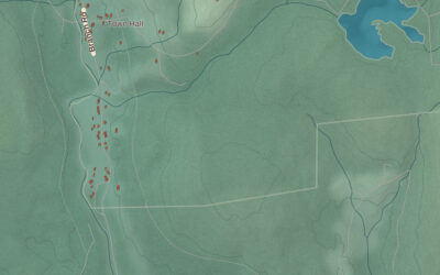 Beautifully Detailed Map of Roxbury, New Hampshire