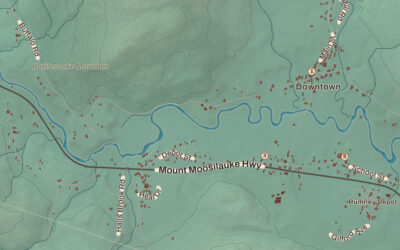 Beautifully Detailed Map of Rumney, New Hampshire