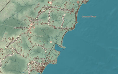 Beautifully Detailed Map of Rye, New Hampshire