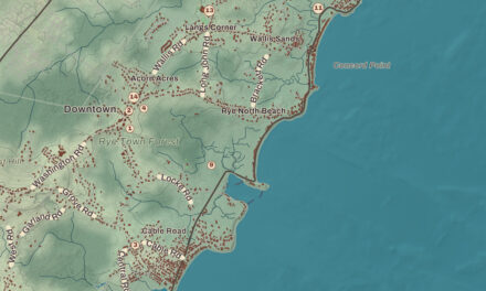 Beautifully Detailed Map of Rye, New Hampshire