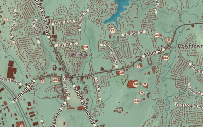 Beautifully Detailed Map of Salem, New Hampshire