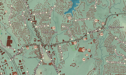 Beautifully Detailed Map of Salem, New Hampshire