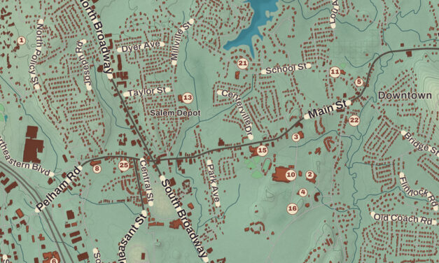 Beautifully Detailed Map of Salem, New Hampshire