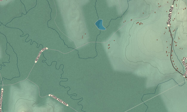 Beautifully Detailed Map of Salisbury, New Hampshire