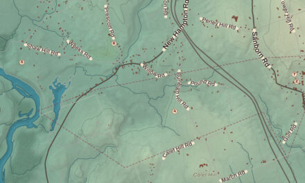 Beautifully Detailed Map of Sanbornton, New Hampshire