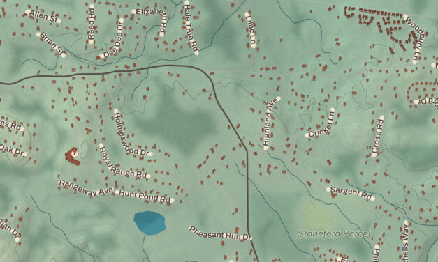 Beautifully Detailed Map of Sandown, New Hampshire