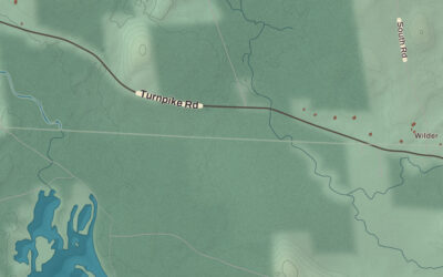 Beautifully Detailed Map of Sharon, New Hampshire