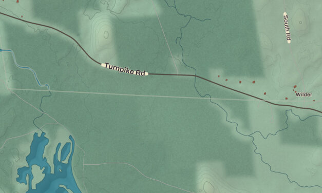 Beautifully Detailed Map of Sharon, New Hampshire
