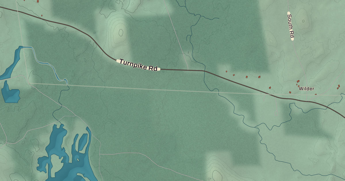 Beautifully Detailed Map of Sharon, New Hampshire