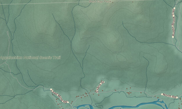 Beautifully Detailed Map of Shelburne, New Hampshire