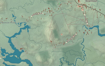 Beautifully Detailed Map of South Hampton, New Hampshire