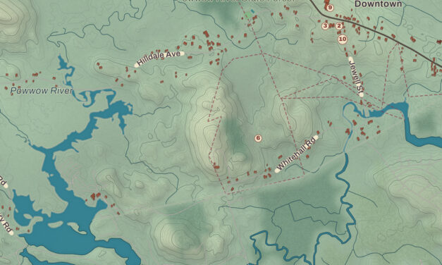 Beautifully Detailed Map of South Hampton, New Hampshire