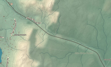 Beautifully Detailed Map of Springfield, New Hampshire