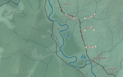 Beautifully Detailed Map of Stratford, New Hampshire
