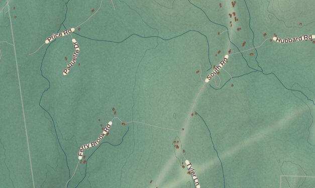 Beautifully Detailed Map of Sullivan, New Hampshire