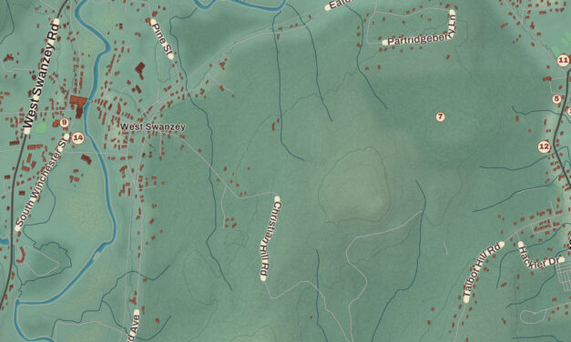Beautifully Detailed Map of Swanzey, New Hampshire