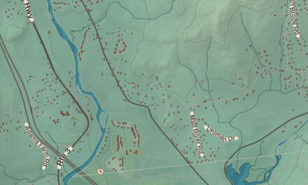 Beautifully Detailed Map of Thornton, New Hampshire