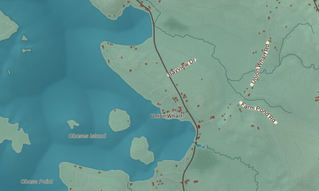 Beautifully Detailed Map of Tuftonboro, New Hampshire