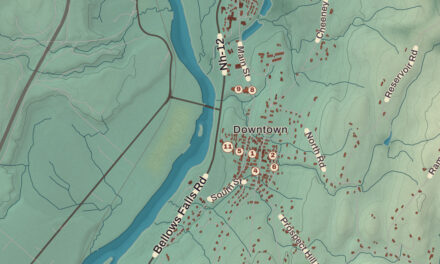 Beautifully Detailed Map of Walpole, New Hampshire