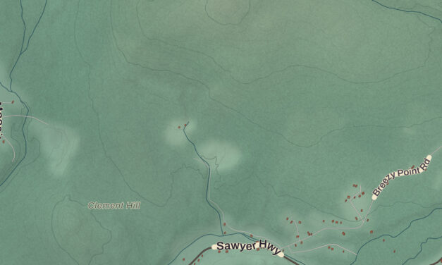 Beautifully Detailed Map of Warren, New Hampshire