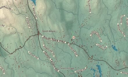Beautifully Detailed Map of Weare, New Hampshire