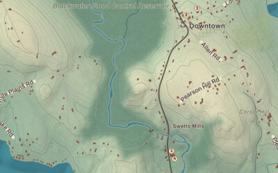 Beautifully Detailed Map of Webster, New Hampshire