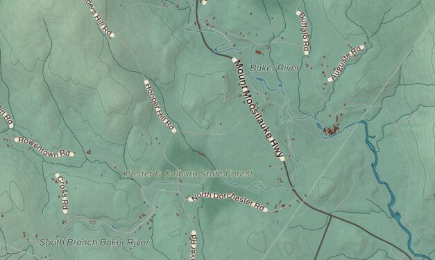 Beautifully Detailed Map of Wentworth, New Hampshire