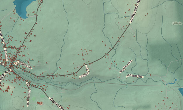 Beautifully Detailed Map of Whitefield, New Hampshire