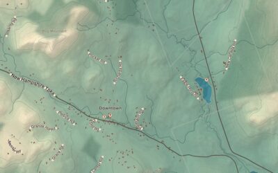 Beautifully Detailed Map of Wilmot, New Hampshire