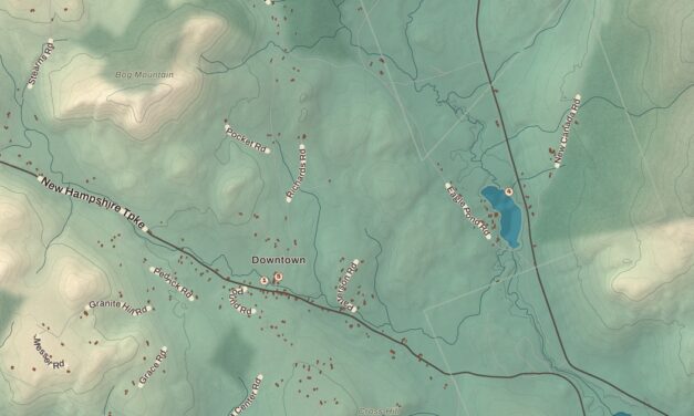 Beautifully Detailed Map of Wilmot, New Hampshire