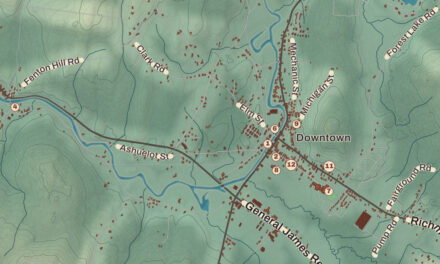 Beautifully Detailed Map of Winchester, New Hampshire