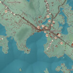 Beautifully Detailed Map of Wolfeboro, New Hampshire