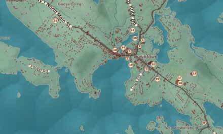 Beautifully Detailed Map of Wolfeboro, New Hampshire