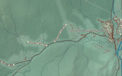 Beautifully Detailed Map of Woodstock, New Hampshire