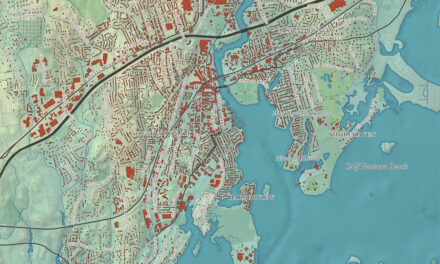 Beautifully Detailed Map of Norwalk, Connecticut