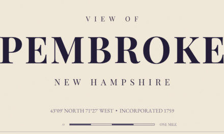 Beautifully Detailed Map of Pembroke, New Hampshire
