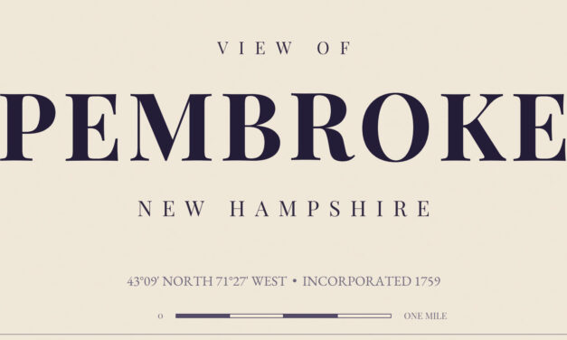Beautifully Detailed Map of Pembroke, New Hampshire