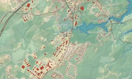 Beautifully Detailed Map of Portsmouth, New Hampshire