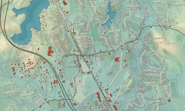Beautifully Detailed Map of Salem, New Hampshire