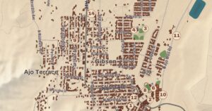 Ajo, Arizona map detail
