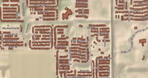 Ak-Chin Indian Community, Arizona map detail