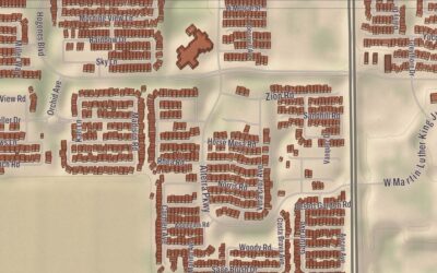 Detailed Map of Ak-Chin Indian Community, Arizona