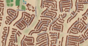 Anthem, Arizona map detail