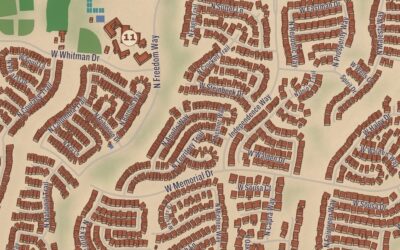 Beautifully Detailed Map of Anthem, Arizona