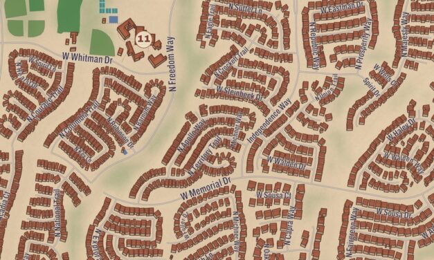 Beautifully Detailed Map of Anthem, Arizona