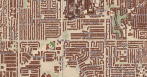 Apache Junction, Arizona map detail